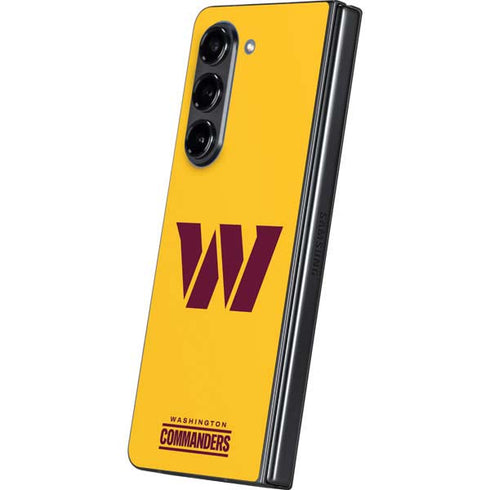 NFL Washington Commanders Logo Galaxy Z Fold5 5G Skin